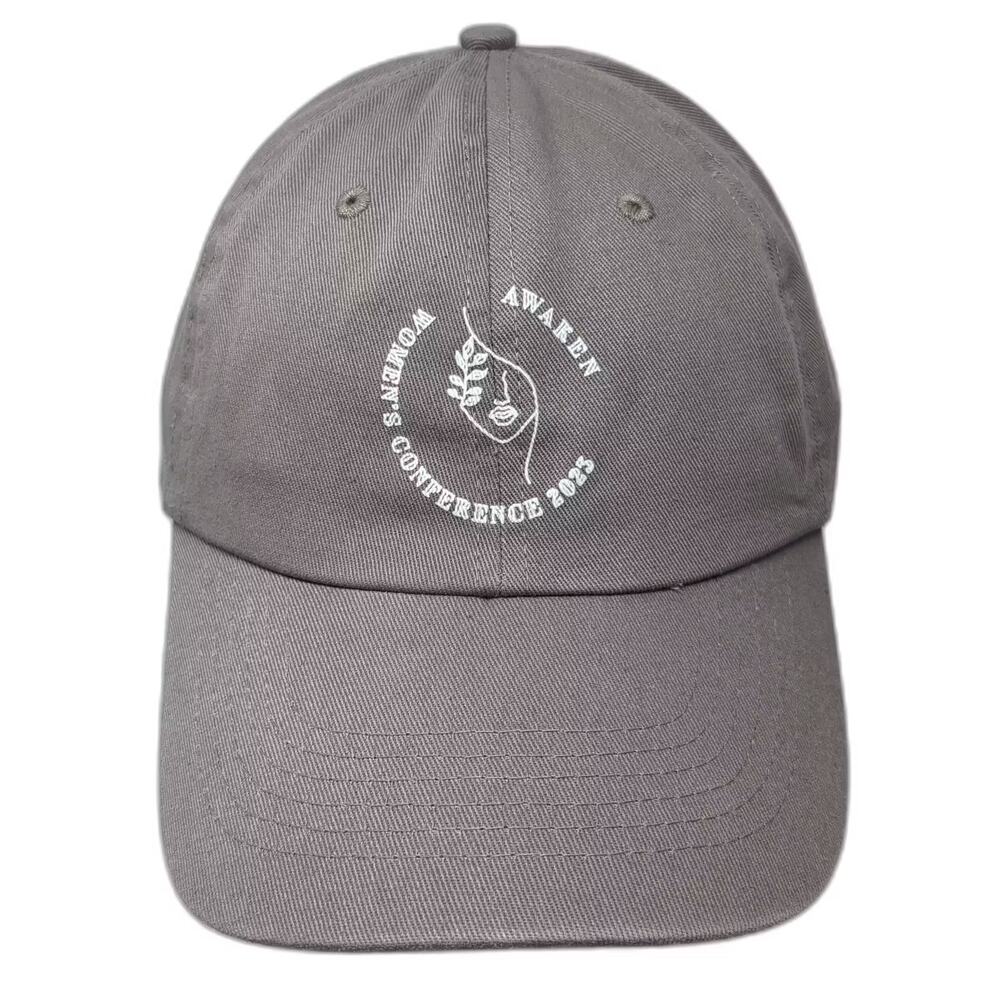 Image-N Baseball Cap Gray White OS Slideback Awaken Women's Conference 2023 Hat
